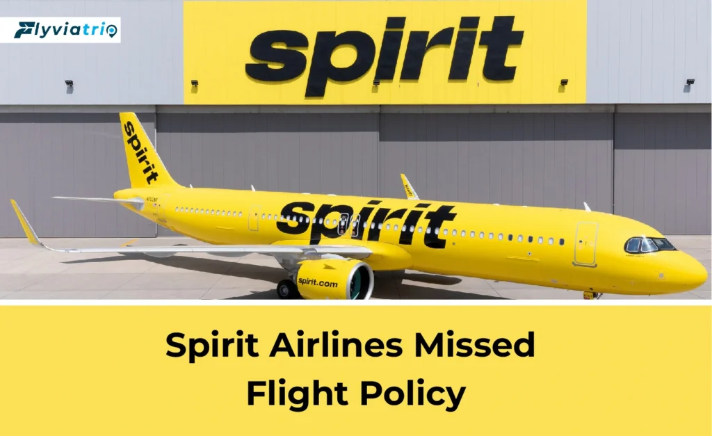 spirit airlines missed flight policy