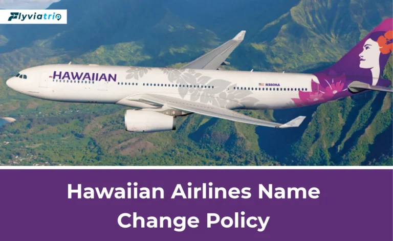 Hawaiian Airlines Name Change Policy