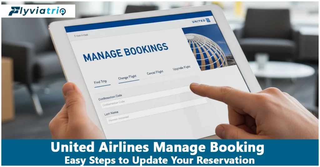 United Airlines Manage Booking