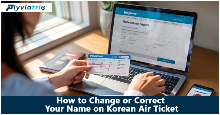 Korean Air Change Name Policy – How to Correct Name on Ticket