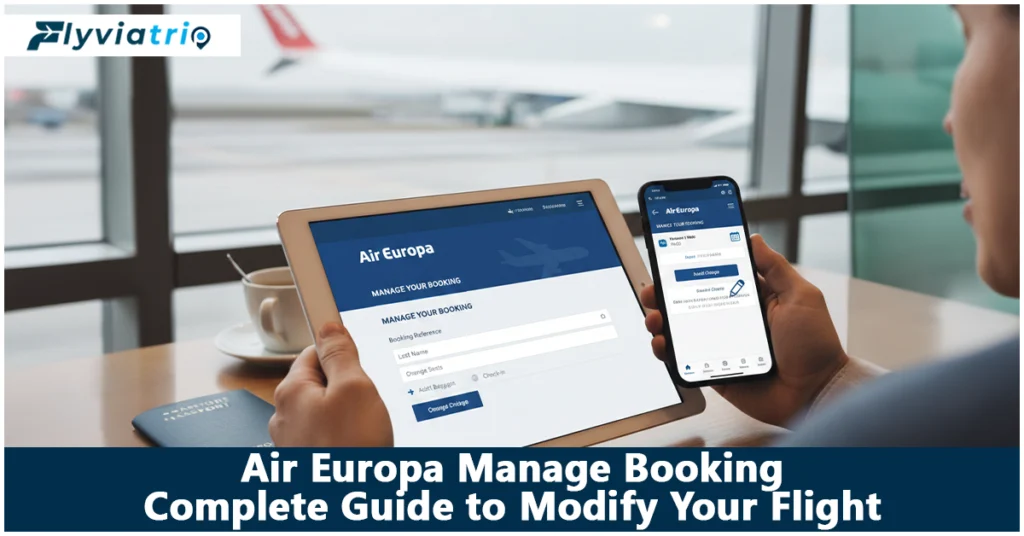 Air Europa Manage Booking
