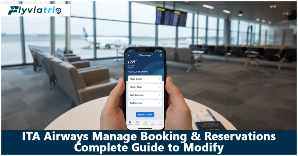 ITA Airways Manage Booking & Reservations