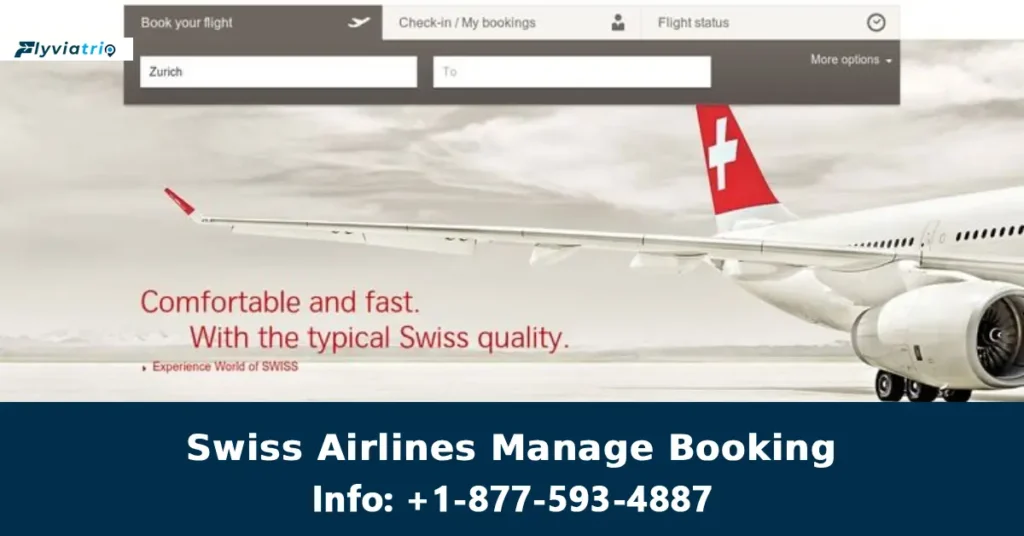 Swiss Airlines Manage Booking – Book & Manage Your Flight Ticket