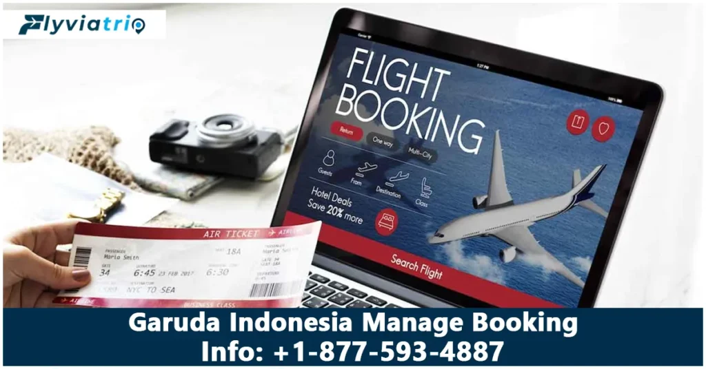 Garuda Indonesia Manage Booking