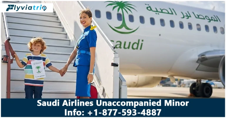 Saudi Airlines Unaccompanied Minor Policy